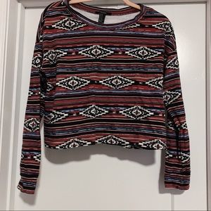 Forever 21 tribal shirt